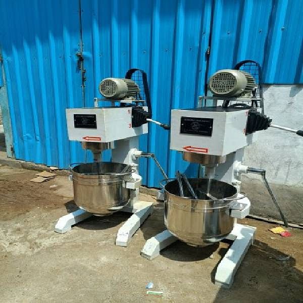 50-60 Hz Semi-Automatic Planetary Mixer 60 Liter, 220-440 V Ac