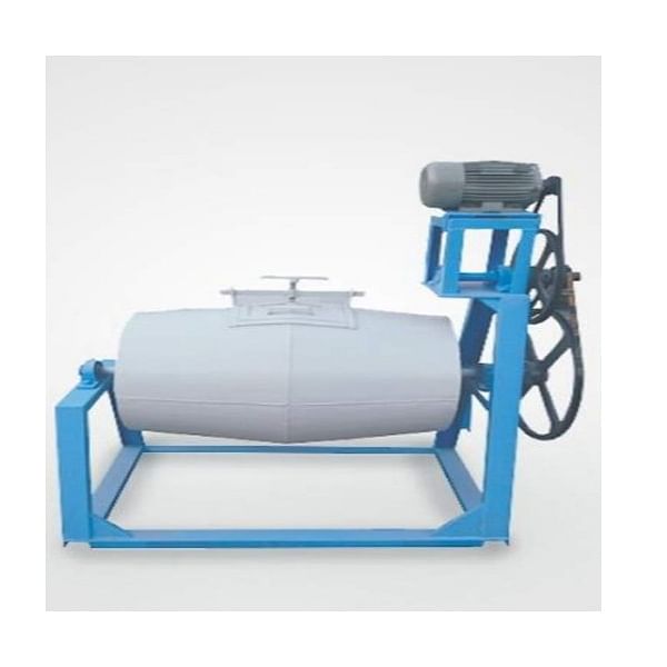 Mild Steel Colour Mixer Drum Machine, For Industrial, Capacity: 150 Kg Per Batch