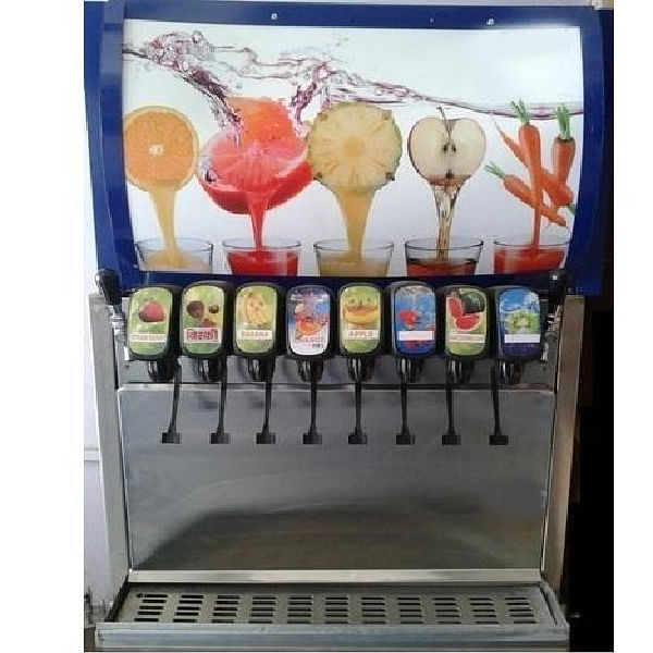 Six Valve Soda Fountain Machine