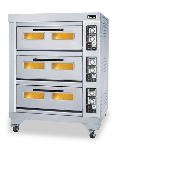 SS Electric Three Deck Oven