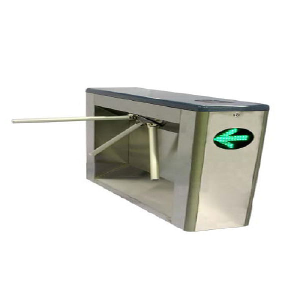 Stainless Steel Silver Tripod Turnstile