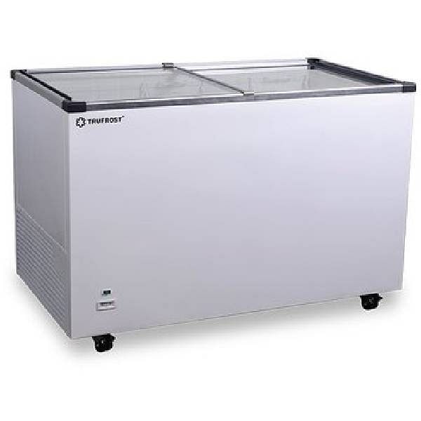 Flat Glass Top Freezer with 4 full Baskets GT-410