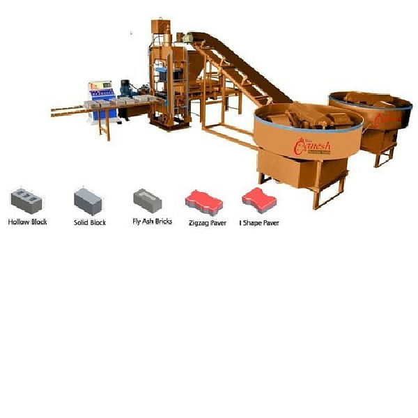 Fully Automatic High Pressure Vibro Fly Ash Brick Making Machine