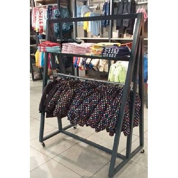 Garments Hanging Mild Steel Display Racks