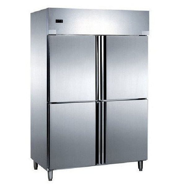 Vertical Four Door Deep Freezer