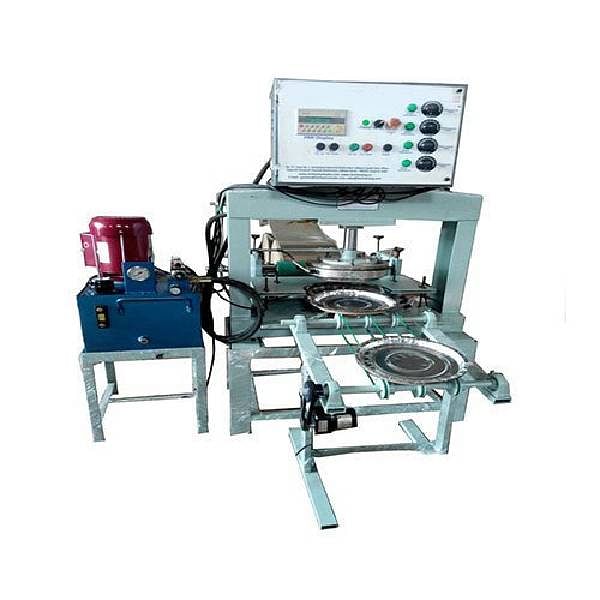 Vertical Hydraulic Thali Machine