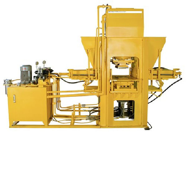 Fully Automatic Interlocking Concrete Block Making Machine