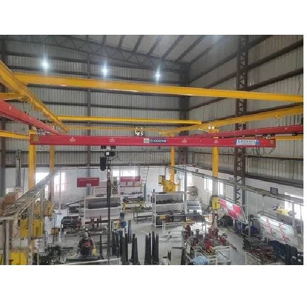 Mild Steel Single Girder EOT Cranes