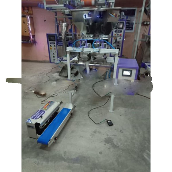 Semi Automatic Groceries Filling Sealing Machine