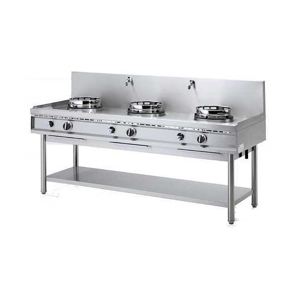 3 Burner Commercial Gas Stove