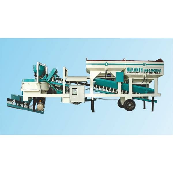 Mobile Concrete Batching Plant - Single Chassis Compact 45 m³/h