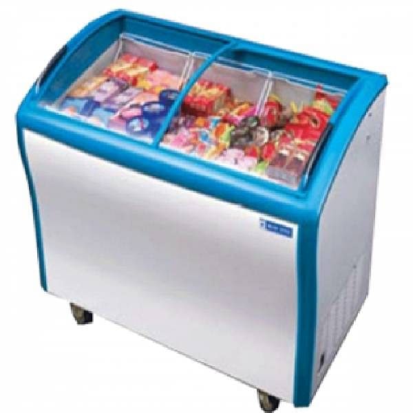 Glass Top Chest Deep Freezer