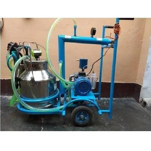 Single Bucket Trolley Milking Machine