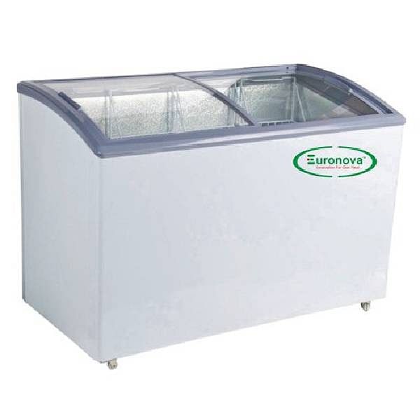 EGT-350CG Curved Glass Freezer