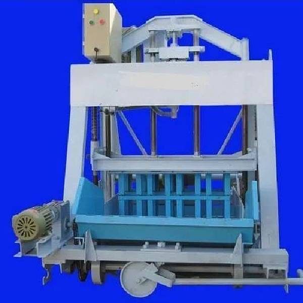 Solid Concrete Block Making Machine