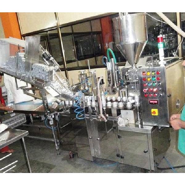 Automatic Lami and Alluminium Tube Filling Machine