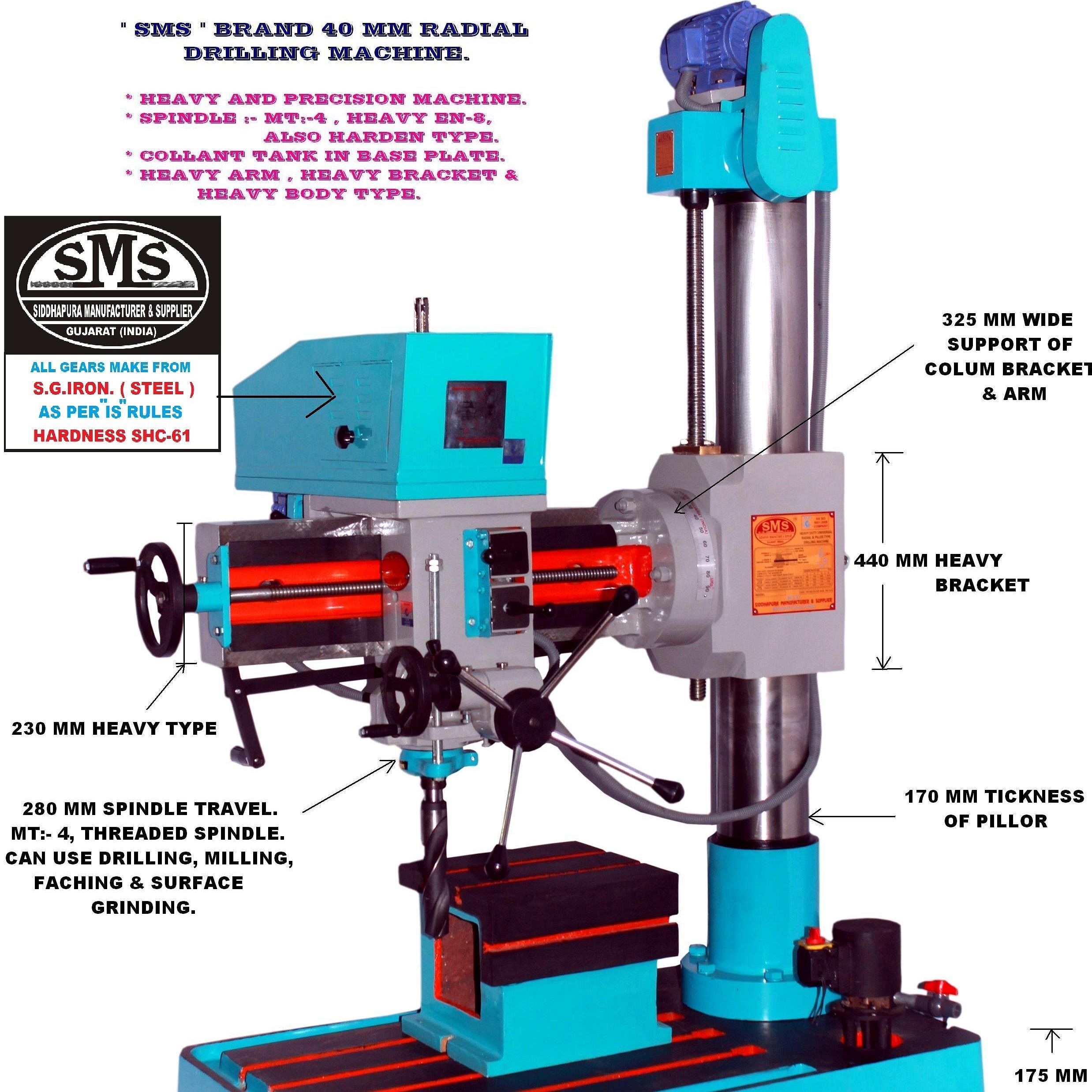 40 MM Radial Drilling Machine