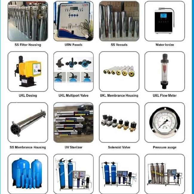 r.o water plant spares