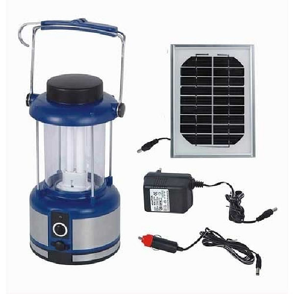 Blue Solar Lantern