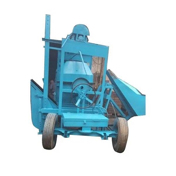 Concrete Hydraulic Hopper with lift Mixer Machine