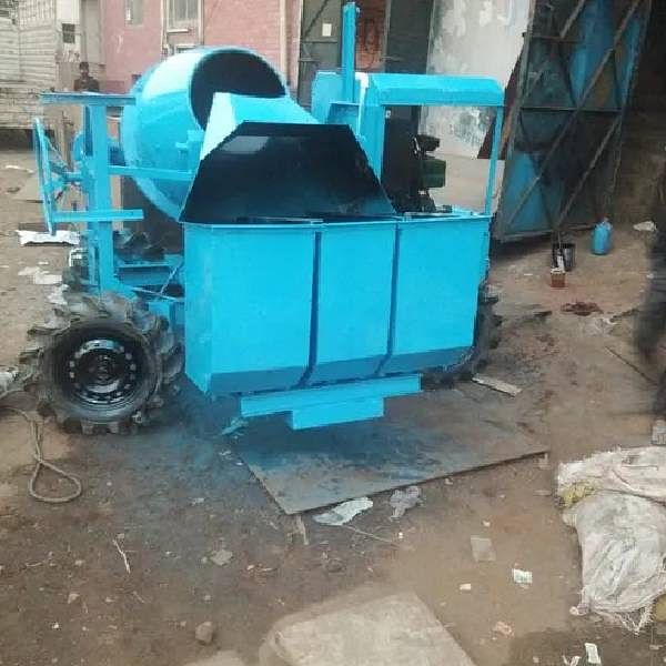 3 Bin Hydraulic Hopper Concrete Mixer