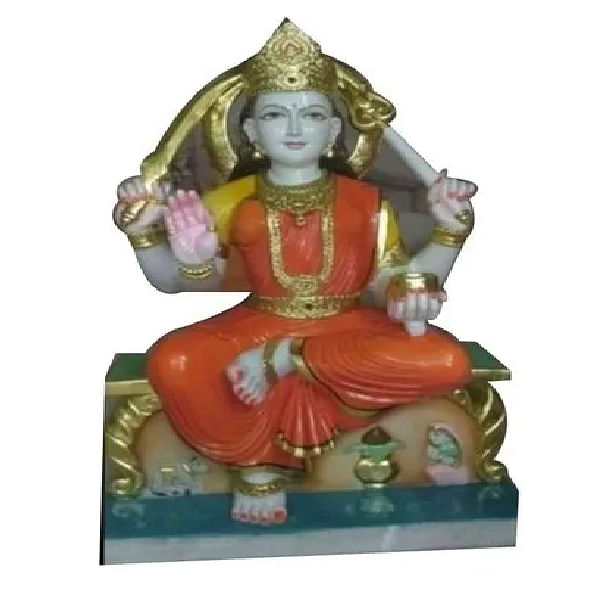 Marble Santoshi Maa Statue