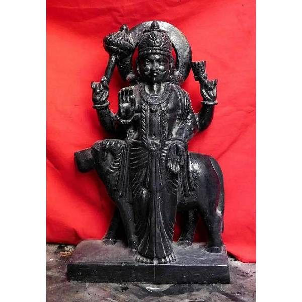 2 Feet Marble God Shani Dev Statue