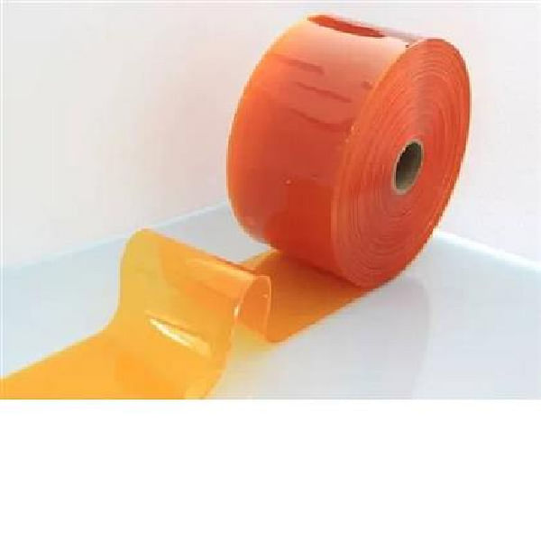 Insect Amber PVC Strip Curtain Roll