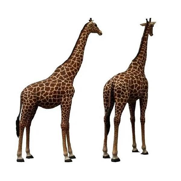 Fiberglass Giraffe Statue Skyartzone