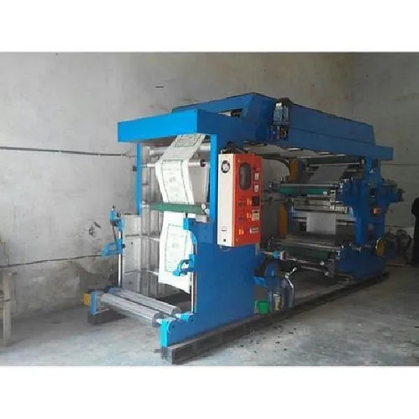 Iron 4 Color Flexo Printing Machine