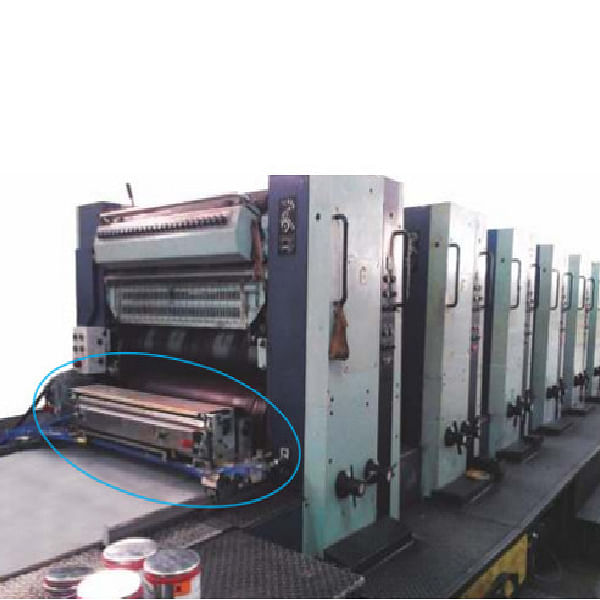 UV Interdeck Attachment on Offset Printing Machines