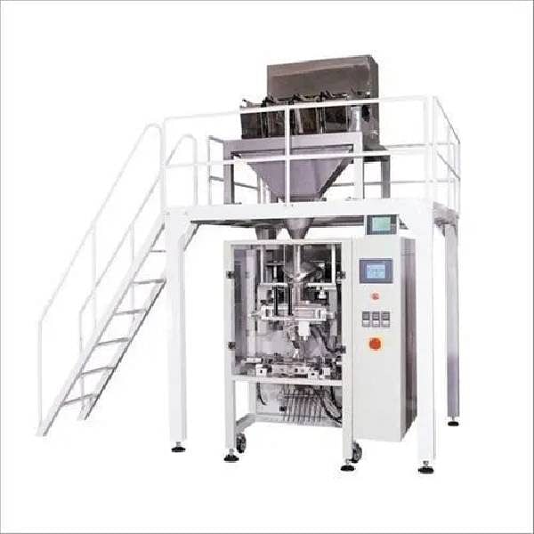 Automatic Four Head Weigher With Collar Type Bagger