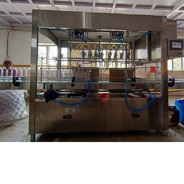 Flowmeter Base Liquid Filling Machine Designed For Oil