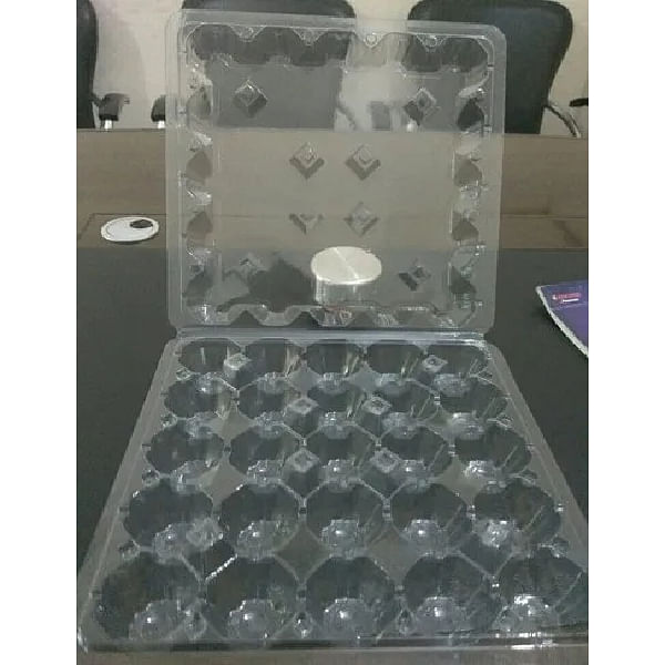 25 Eggs Blister Transparent Egg Box