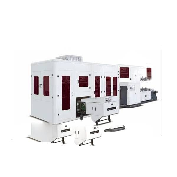 Fully Automatic Non Woven Laminated Box Bag Making Machine