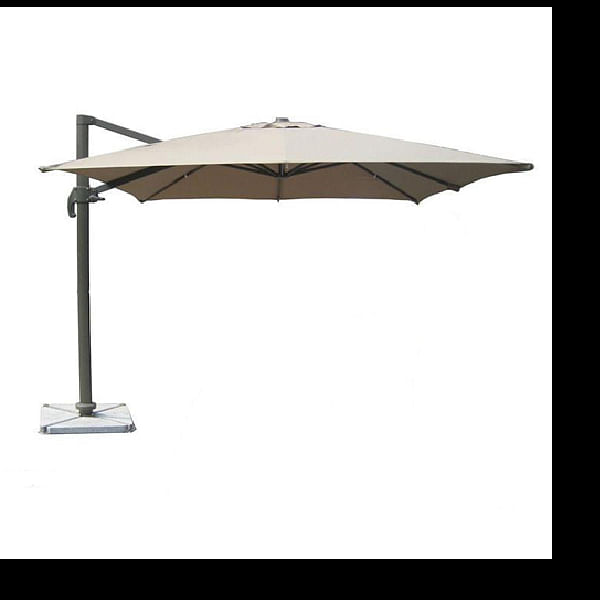 Polyester Plain Folding Outdoor Umbrella