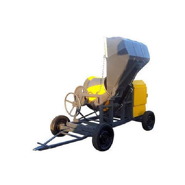 Concrete Mixer With Hydraulic Type Hopper