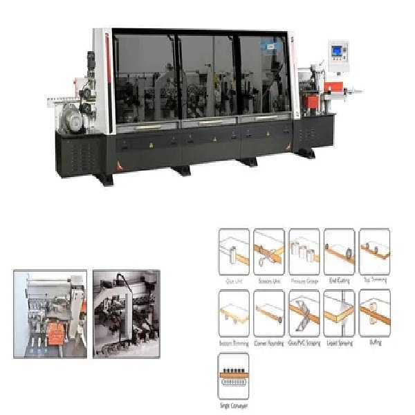 Automatic Through Feed Edge Banding Machine