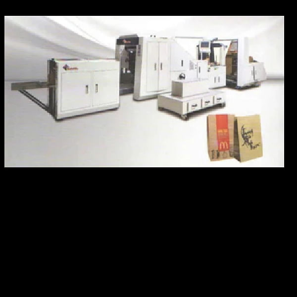 Fully Automatic Paper Bag Making Machine