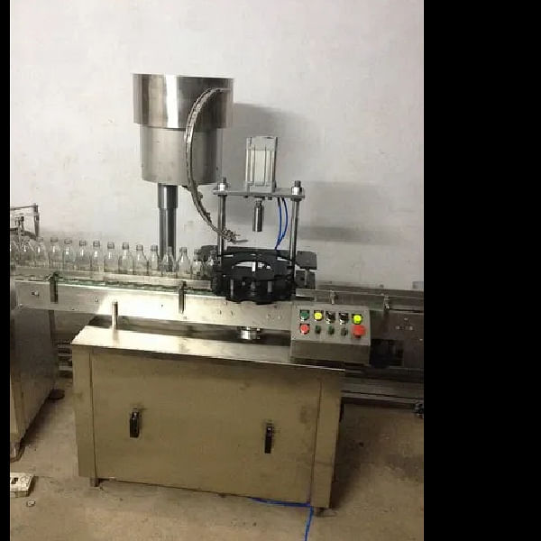 Single Head Crown Capping Machine