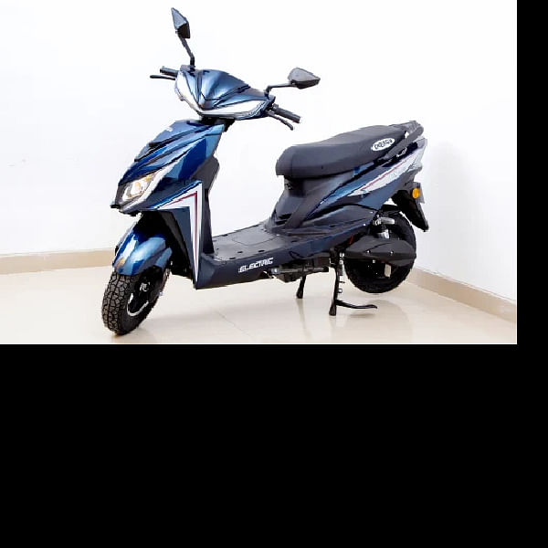 Plastic Evone Blue Electric Scooter