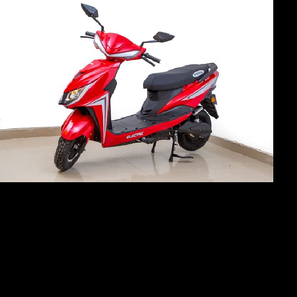 Evone Red Electric Lithium Battery Scooter