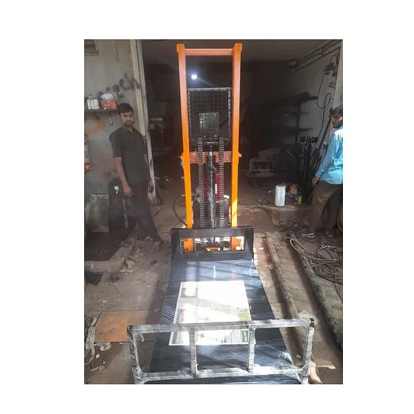 Stk-112 Double Mast Hydraulic Hand Stacker