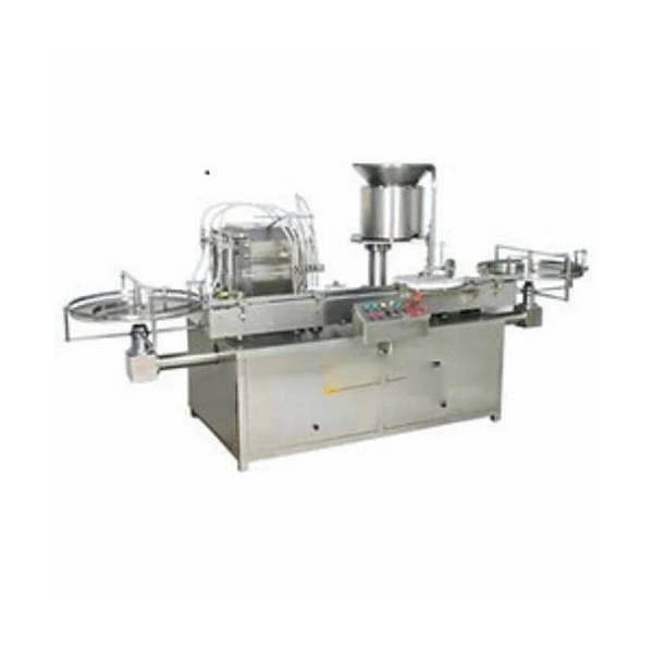 Vial Filling and Stoppering Machine