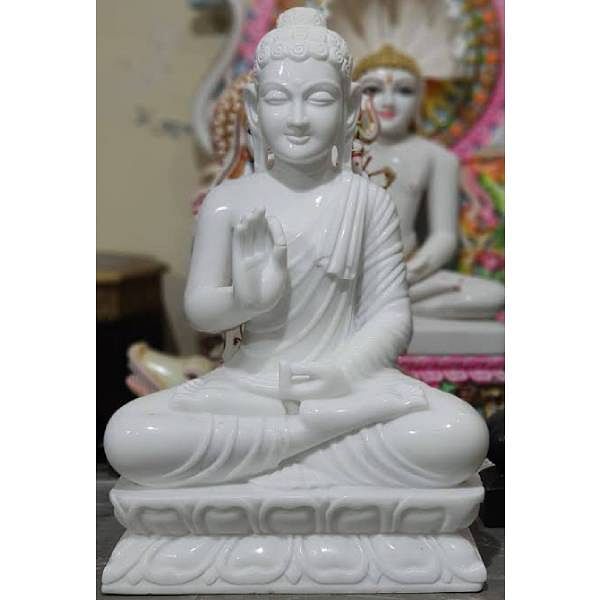 Marble Buddha Statue 36. inch