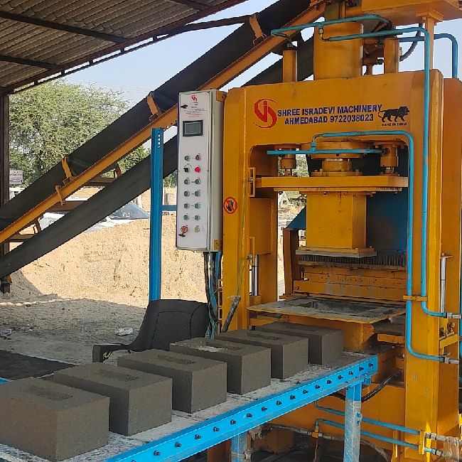 Automatic Block making Machine