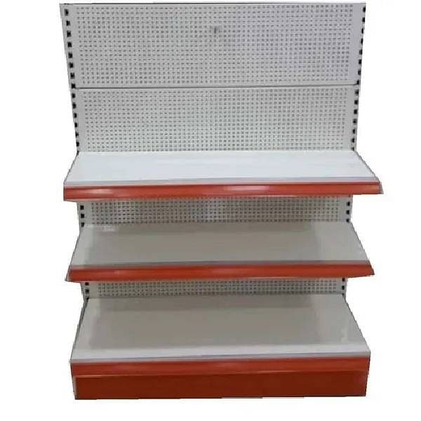 Supermarket Perforated Wall Display Rack