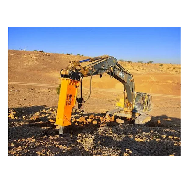 Hydraulic Rock Breaker With Volvo 290