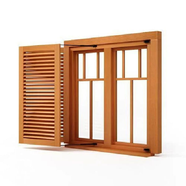 Wooden Rectangular Window Frame