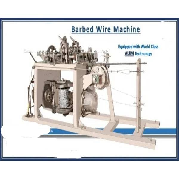 Barbed Wire Making Machine